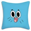 Animation Amazing World Gumball Pillow Covers Cartoon Sofa Decorative Home Double-sided Printing Short Plush Cute Cushion Cover 5