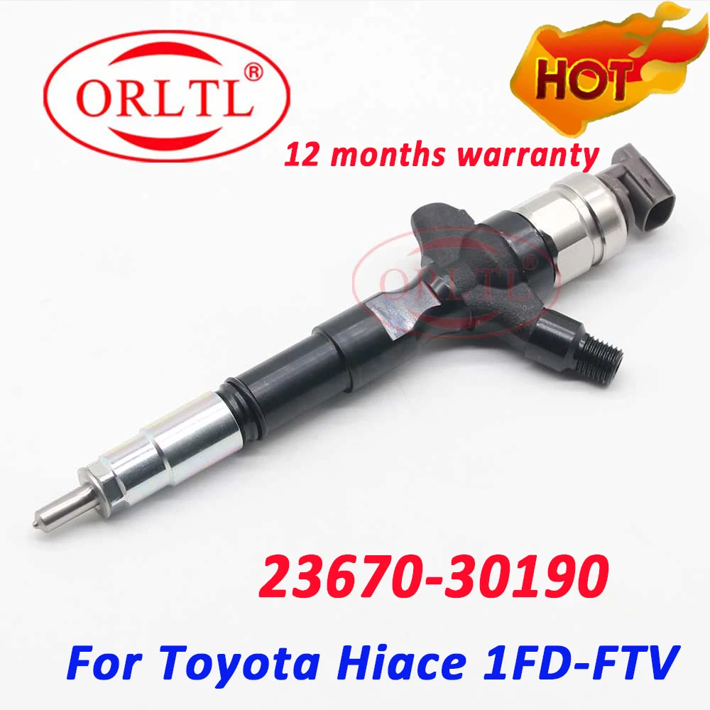 

23670-30190 Diesel Injector Assy 2367030190 Common Rail Fuel Sprayer Nozzle 23670 30190 For DENSO Toyota Dyna Truck 2010 Model