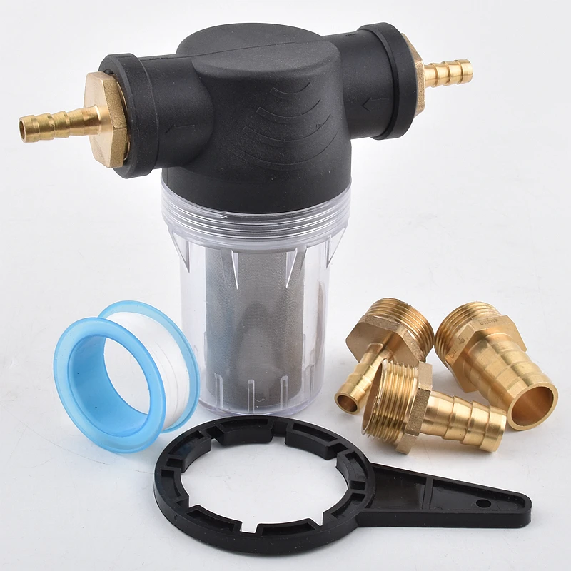 

Садовый фильтр для воды, 1 шт., латунная пагода от 3/4 дюйма до 8 ~ 25 мм, инструмент для соединения газона, кухонная вода, сетка 40 ~ 200