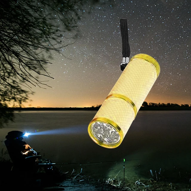 Mini lampe de poche LED en alliage d'aluminium pour la randonnée de camping