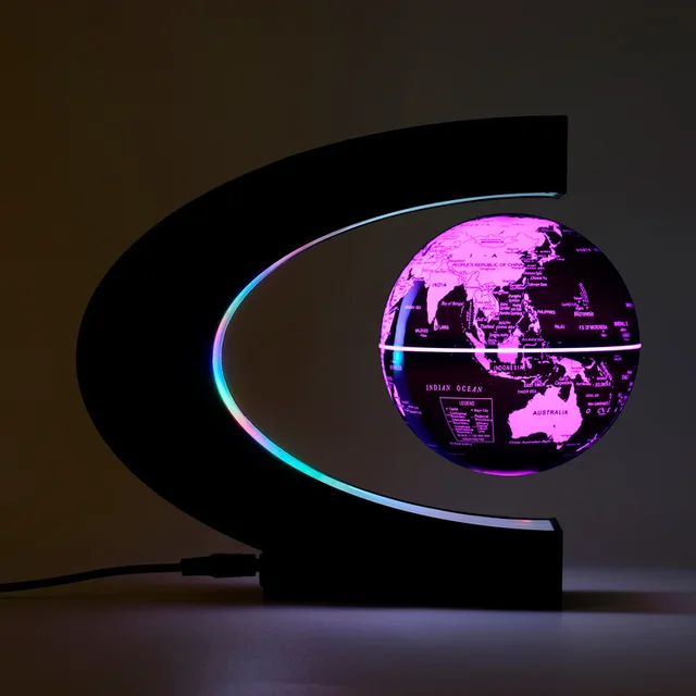 Surprise your friends with the Light Anti Gravity Magnetic Levitation Floating World Map Globe, a unique Christmas gift idea.