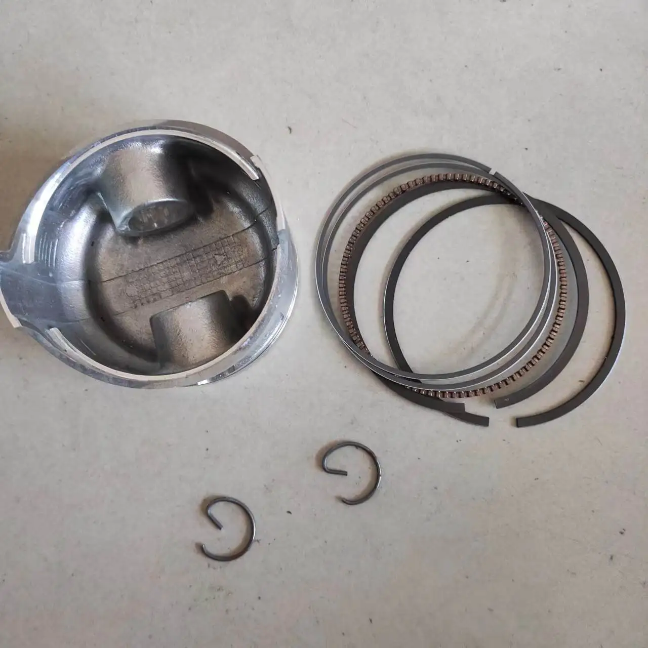 PISTON ASSEMBLY FITS GM391 GM401 GT1300 MGE6700 GASOLINE ENGINE GENERATOR PARTS