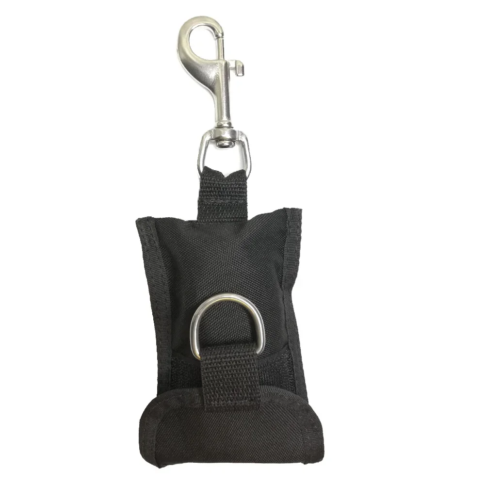 220CM Diving Throw Bag Safety Divers Buddy Line Backplate Hanging Strap with 316 Stainless Steel Hook for Technical Diving 2