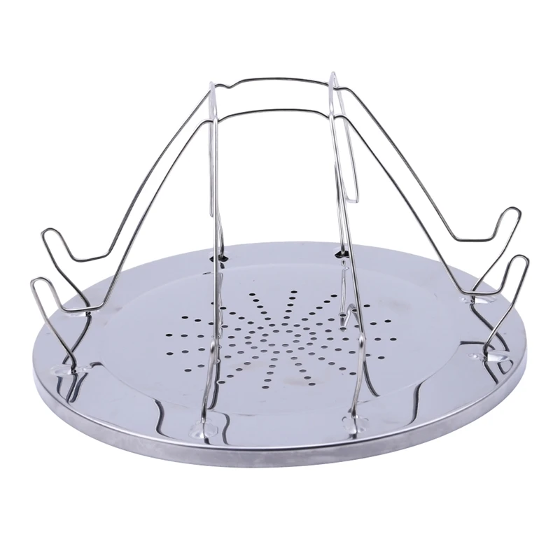 Outdoor Toaster Rack Simple Portable Stainless Steel Toast Outdoor Camping Hikking Folding Multi-Purpose Stove Grill