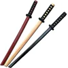 60cm Wood Stick Knife Toy Katana Sword Cosplay Props Personal Collecting Handicraft Children's Sword Toy Aikido Demon Slayer 1