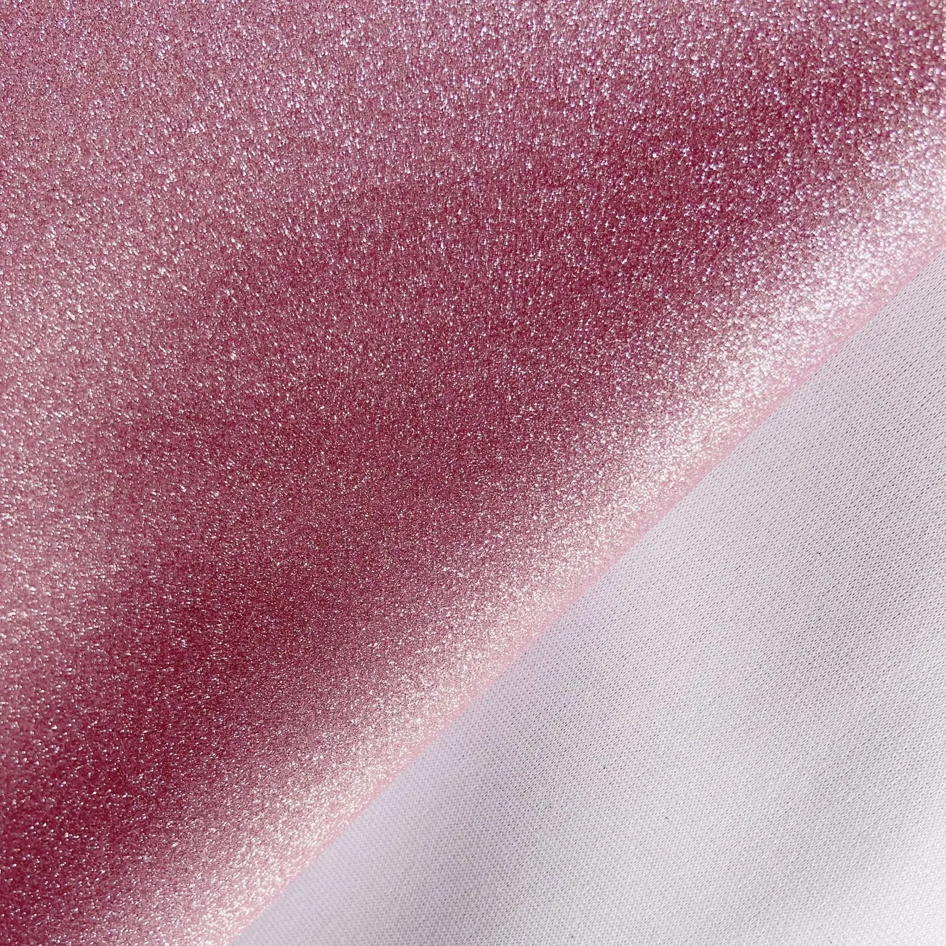Elastic Knitted Fabric with Golden Sequins And Shiny Powder Environmentally Friendly Glowing Cloth for Clothing Accessories