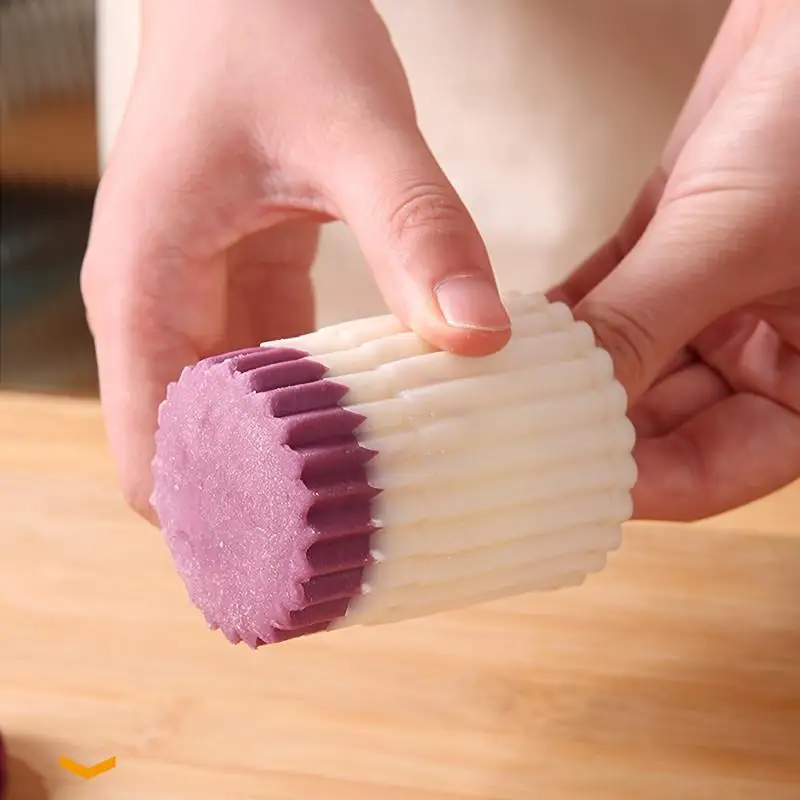 〔EVA〕2-in-1 Gebäck-Pressform – Antihaftbeschichtete Kunststoff-Mooncake- und Keksform zum Backen – Detail 10