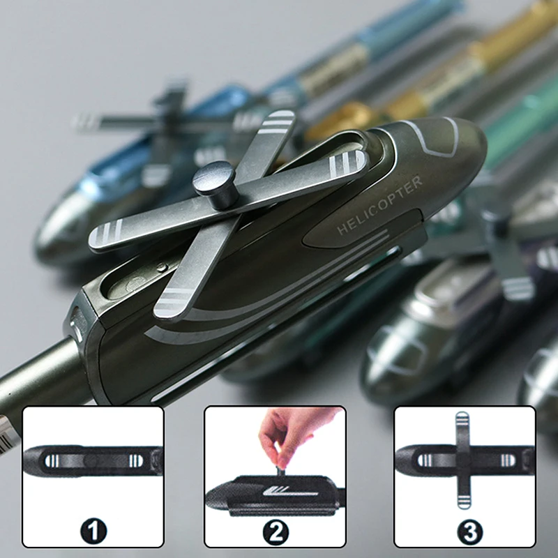 

Creative Airplane Shape Gel Pen Fighter Boy 0.5mm Black Ink Gel Pen