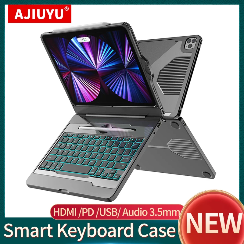 Smart Keyboard Case For Ipad Pro 11 12.9 2021 2020 Air 5 2022 Air4 10.9" Pro11 Magic Cover