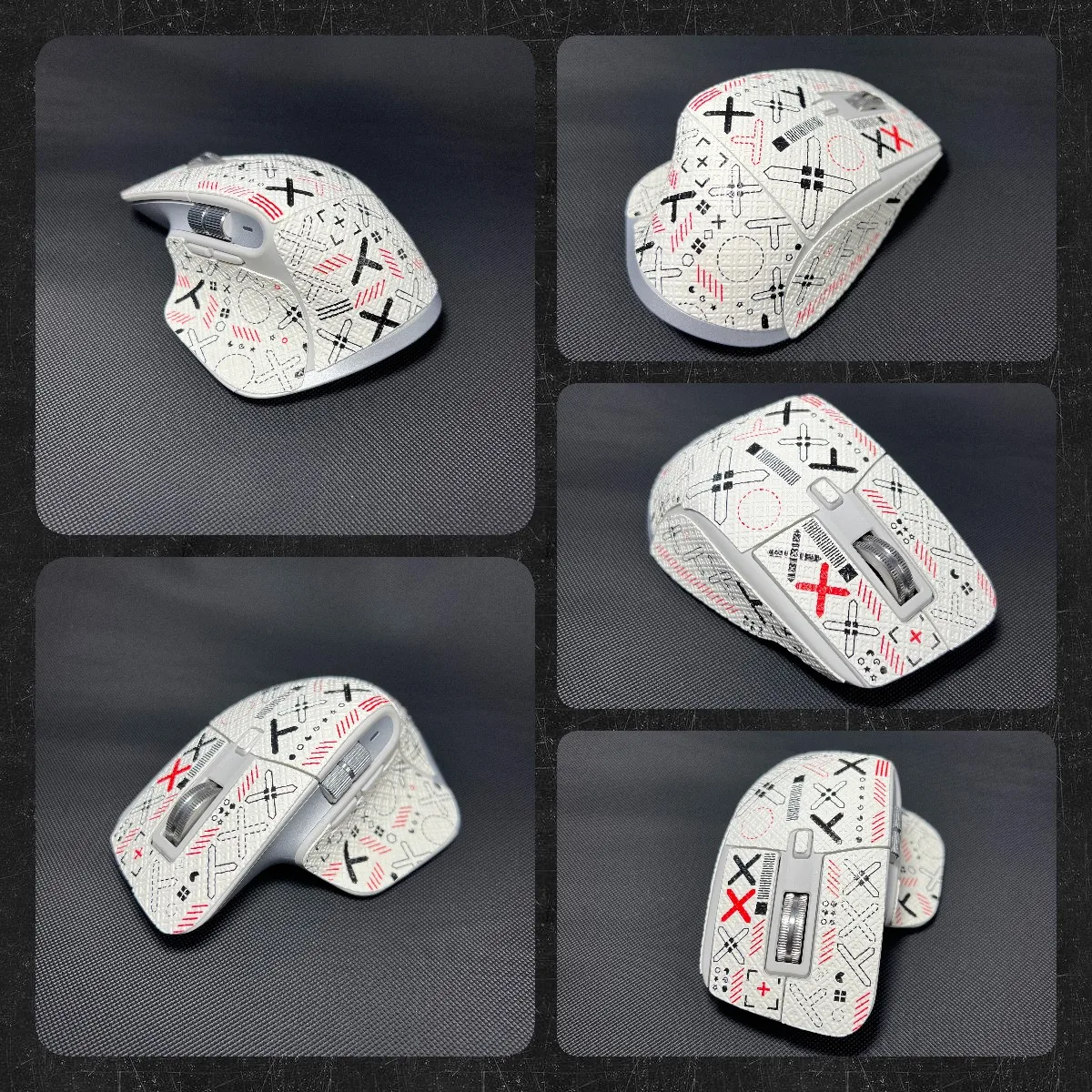 Mouse Grip Tape Skate Handmade Sticker Resistente Antiderrapante Absorção do Suor Confortável Personalizado Master3 3s - Imagem 2