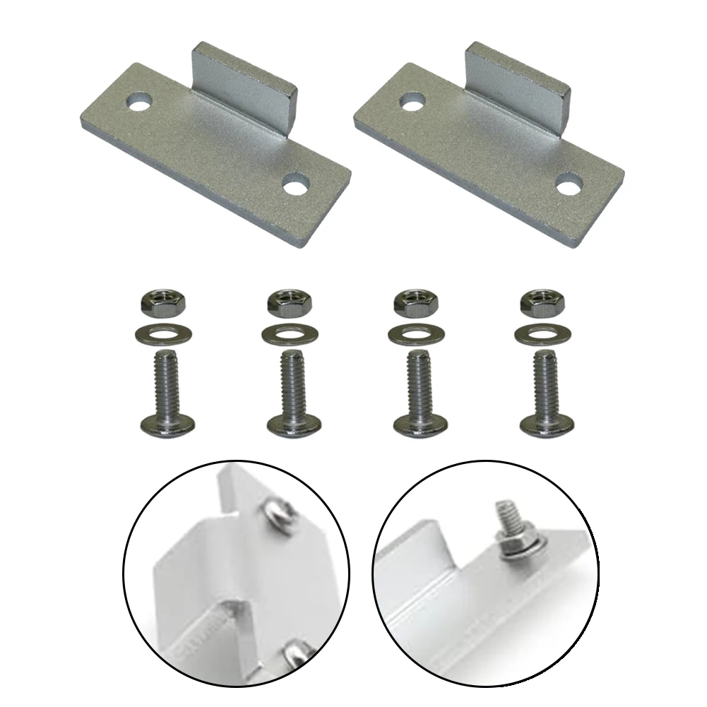 Scharnier-Ersatzkit für Technics Plattenspieler-Staubschutzabdeckungen, passend für SL D2, SL Q2, SL 3200 Modelle mit komplettem Montagezubehör-Set. – Detail 2