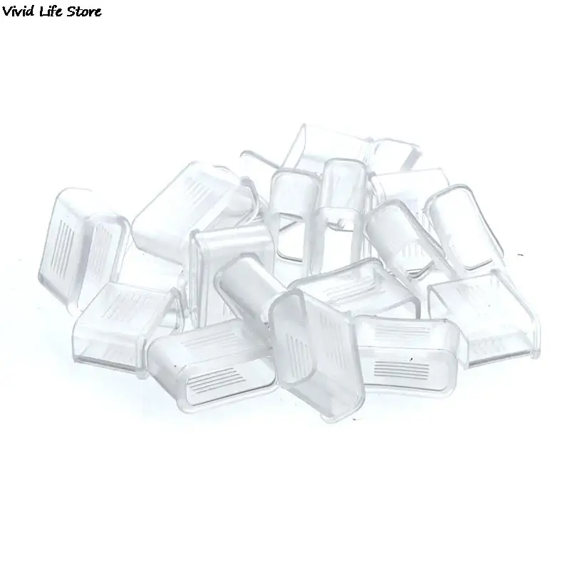 Rubber Whistle Cover Mouth Protector Accessories White Whistle Cushioned 20pcs