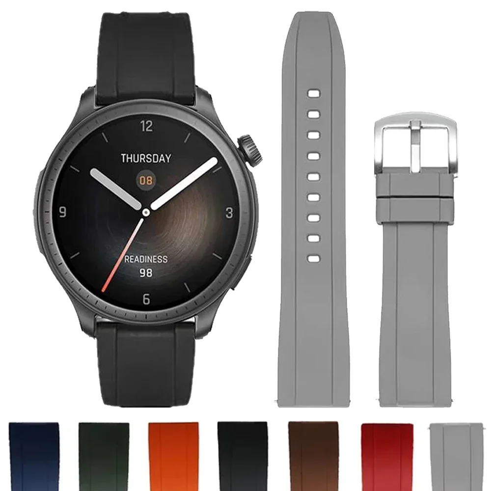 ESTUYOYA Bracciale Pride compatibile con Amazfit Bip 5/Balance/GTR 4/GTR 3 Pro/GTR 3/GTR 2/GTR/GTR 47mm/Stratos 3, Cinturino da 22mm Nylon con Colori LGBT Orgoglio Rainbow