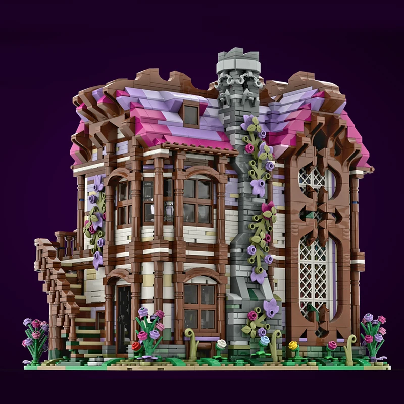 

NEW 5926PCS City Hot Selling Street View Moc Modular Grimro's potion House DIY creative ideas Children Toy birthday Gift Blocks