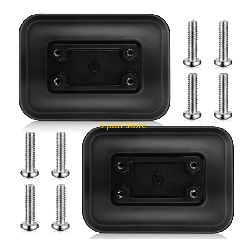 U2JB 2Pcs 카약 풍선 보트 막대 홀더 마운트 어군 탐지기 카약 서핑 보드 용 마운트 낚시대 홀더 사용하기 쉬운