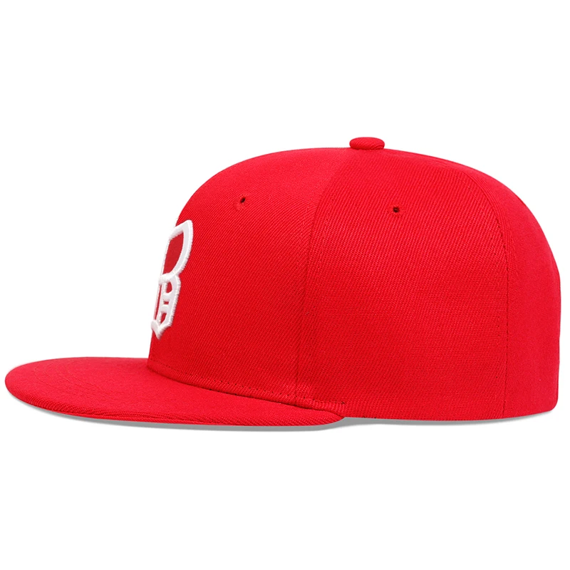 Unisex B Brief Stickerei Hip-hop Hüte Frühling Herbst Outdoor Einstellbare Casual Baseball Caps Sonnenschutz Hut Sport Kappe – Detail 6