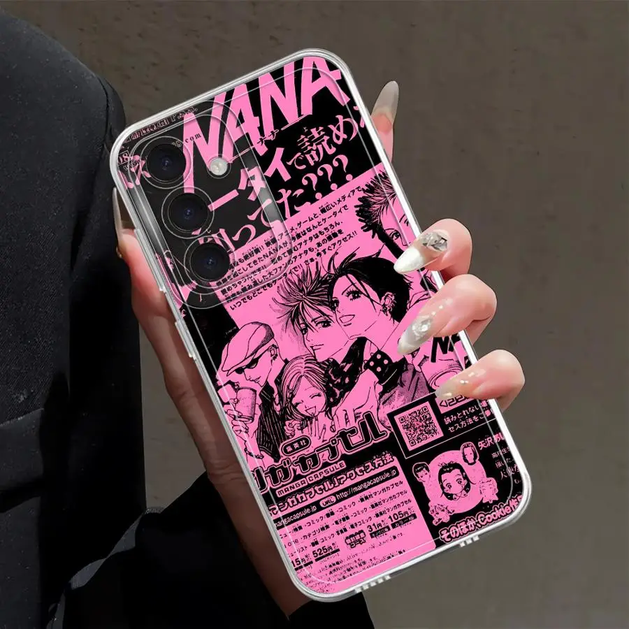 Nana Osaki Anime Art Phone Case - Soft Line Design