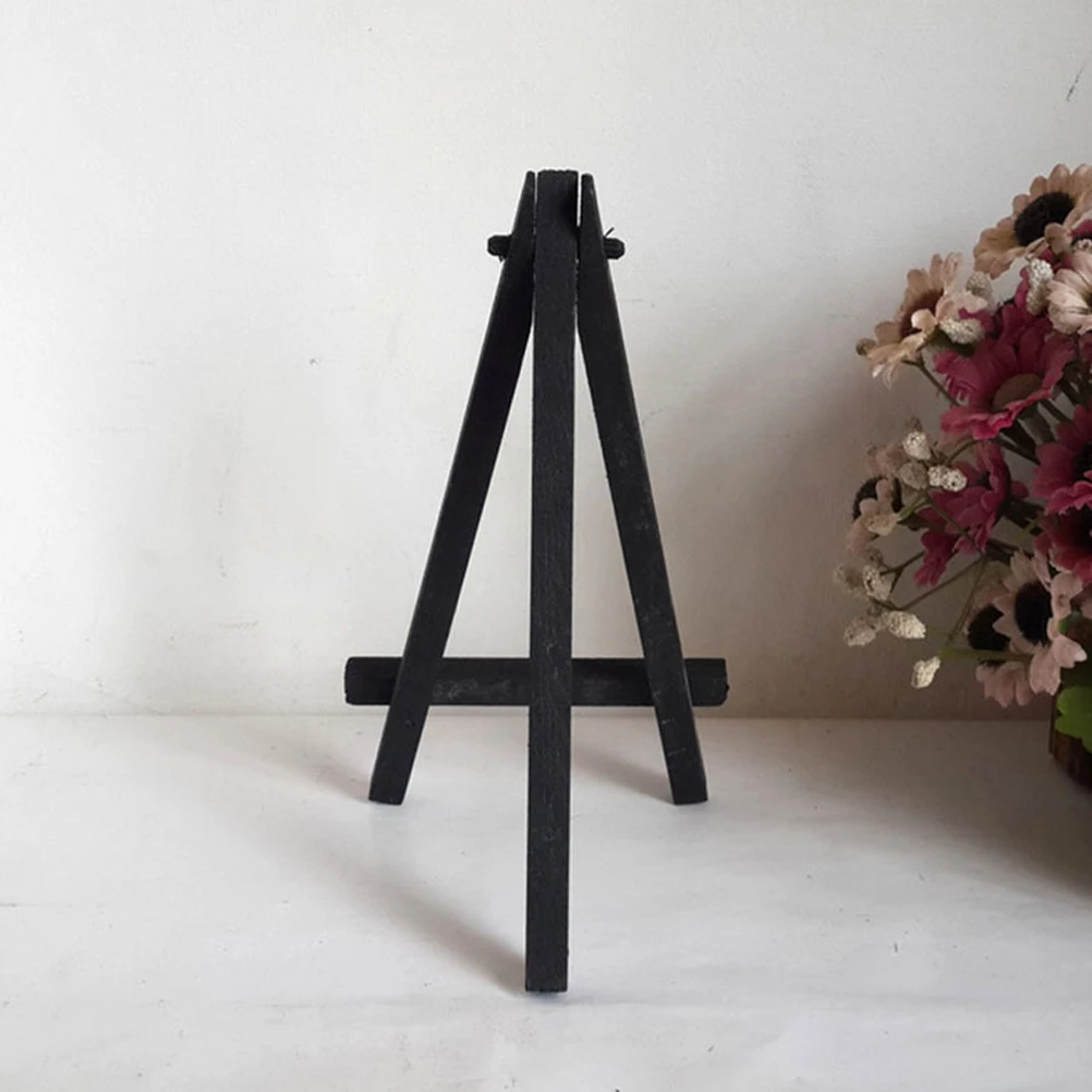 Mini Easel Artist Table Display Wooden Tripod Tabletop Easel Photo Stand Tabletop Display Painting Kids Tripod