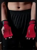 Thickened Gym Grips 4mm Cowhide Palm Guards Weightlifting Fitness Workout Gloves Grips with Wrist Wraps Training Equipment 6