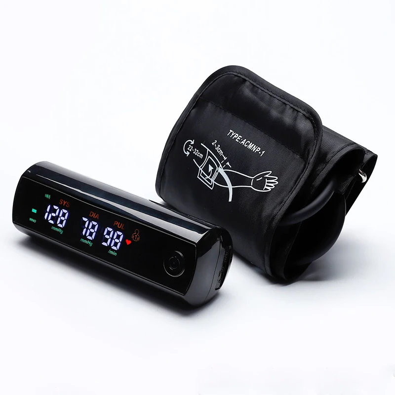 Blood pressure monitor Russian English electronic automatic rechargeable LED blood pressure monitor