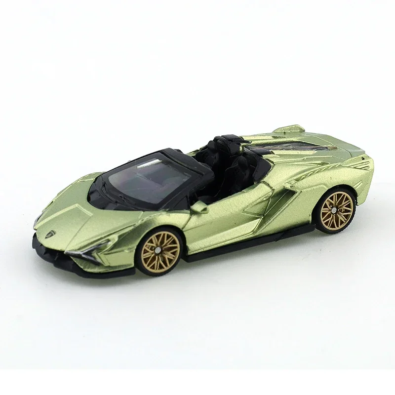 TSC 1/64 Lamborghini Lightning Convertible Edition Car Alloy Motor Vehicle Diecast Metal Model Kids Xmas Gift Toys for Boys 5