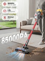 Aspirateur sans fil Tdyon 750W, aspiration ultra puissante de 85000Pa, charge rapide en 3 heures, grand réservoir à poussière de 2,8L, batterie amovible, autonomie jusqu'à 80 minutes, aspirateur à main 2-en-1 pour le nettoyage des tapis, de la maison et de l'intérieur de la voiture. 2