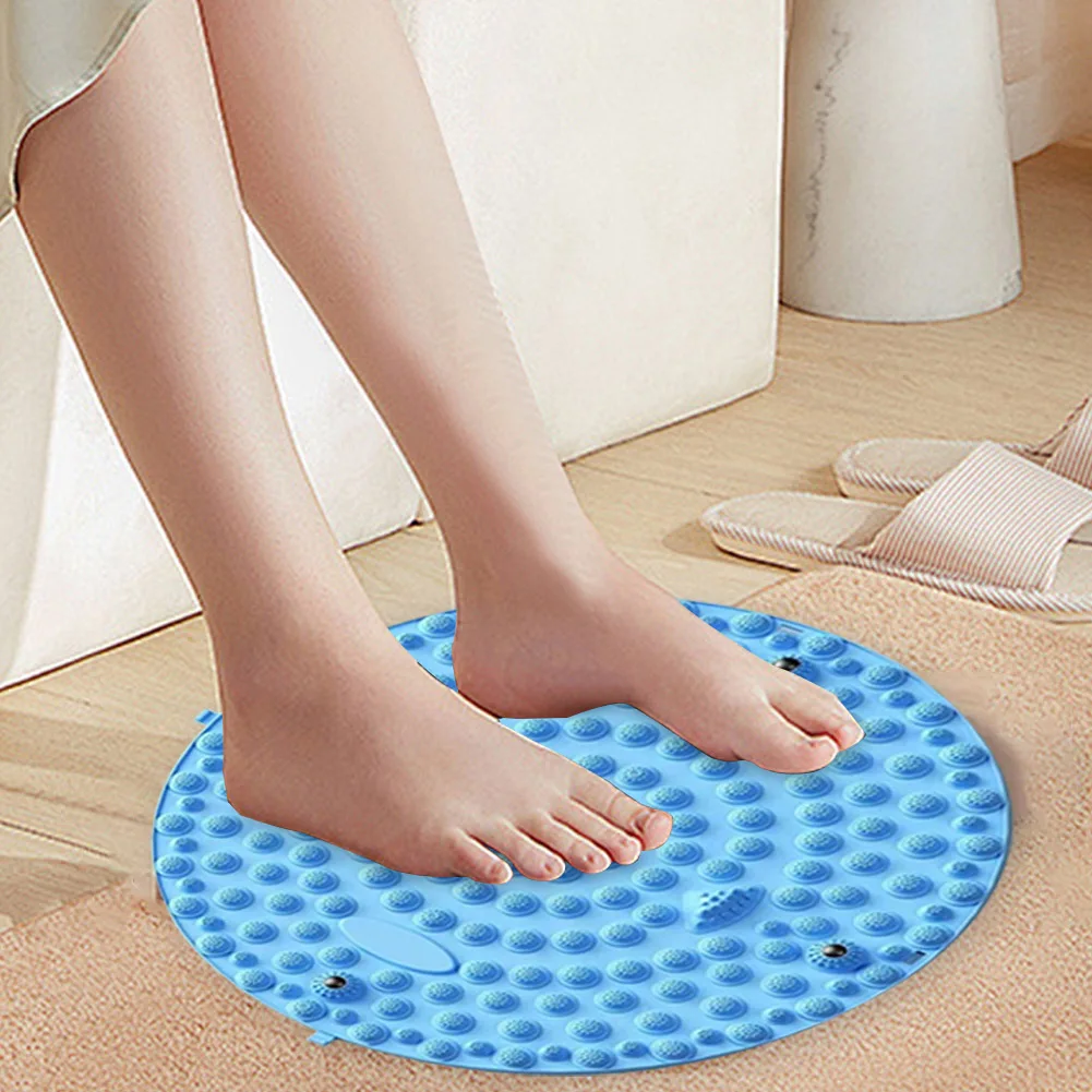 Foot Massage Mat Acupressure Mat with Magnetic Therapy Reflexology Thickened Toe Walking Plate for Foot Stress Relief
