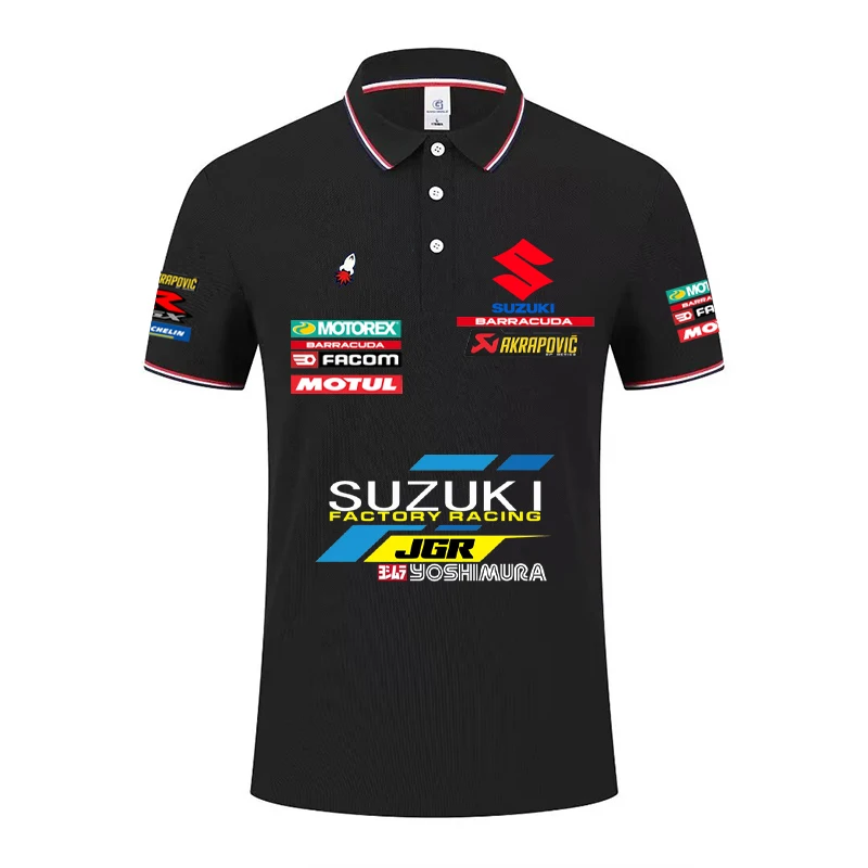 Polo Ropa De Suzuki Trajes De Motociclismo Todoterreno Suzuki Polo - Main Image