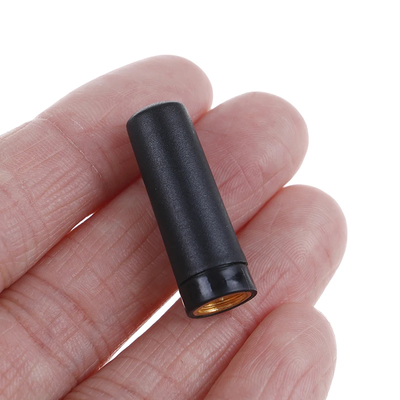 

1Pc 2.4Ghz 2dbi Antenna Mini Short 2.75cm Rubber Aerial SMA Mal 2.4Ghz Antenna 2371-2483MHZ 50W 27.5mm Black