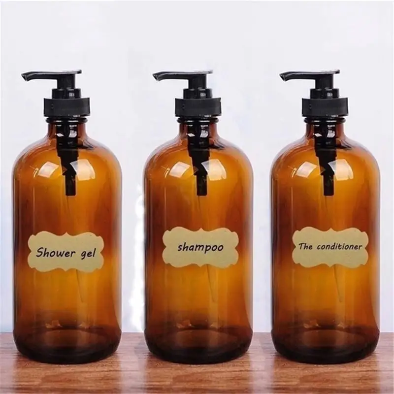 300Pcs/Roll Spice Kraft Paper Label Handmade Blank Gift Tags Paper Jar Glass Bottle Stationery DIY Kitchen Sealing Stickers