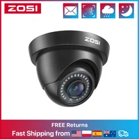 ZOSI 1080P 2MP TVI CVI AHD CVBS 4-in-1 Video Surveillance Outdoor Dome Camera HD Weatherproof Home CCTV Security Camera System 1