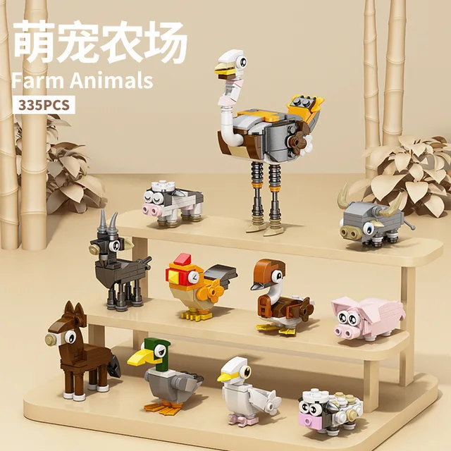 Insect Animals Building Toy for Kids Boy 6 to 12 Year Old Mirco Building Blocks Set Toys for Children Dinasour Mini Diy Toy Gift 5