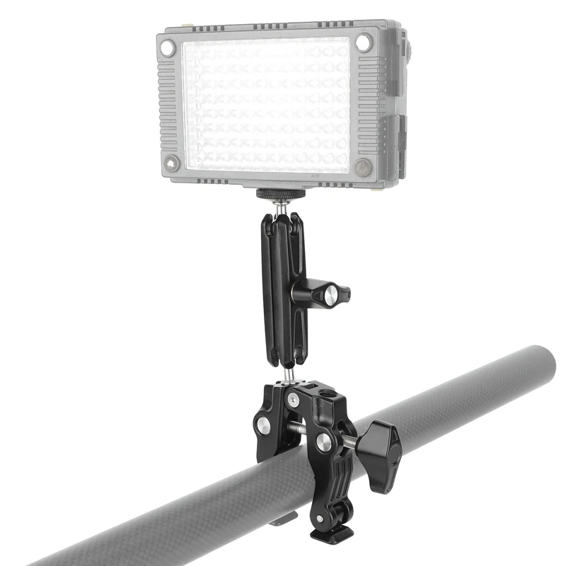 Multi-function Super Clamp with 3.5" Ball Head Magic Arm for GPS Phone Monitor V