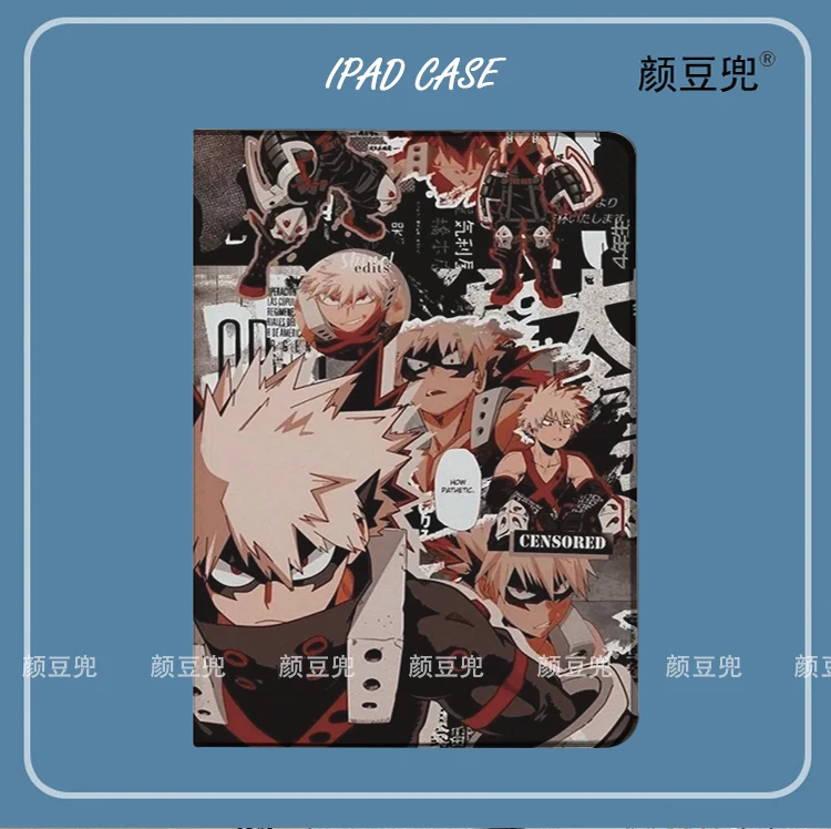 iPad - BAKU Bakugou Katsuki Anime Hero Academia Case For iPad 10.2 7th