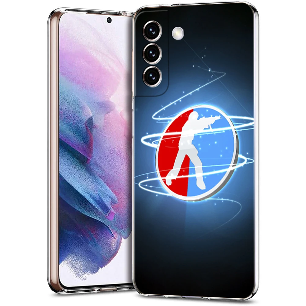 CS:GO Logo Transparent Shockproof Phone Case - Ultimate Protection with Style