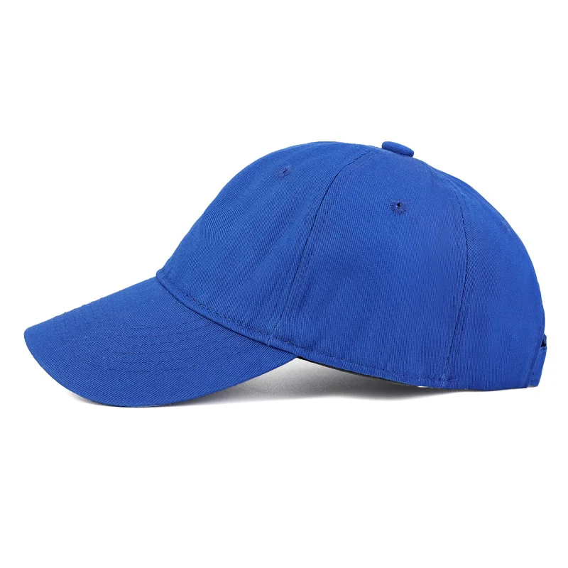 Customized logo for high-end pure cotton soft top baseball cap men's and women's duckbill cap sun hat design with embroidery 4