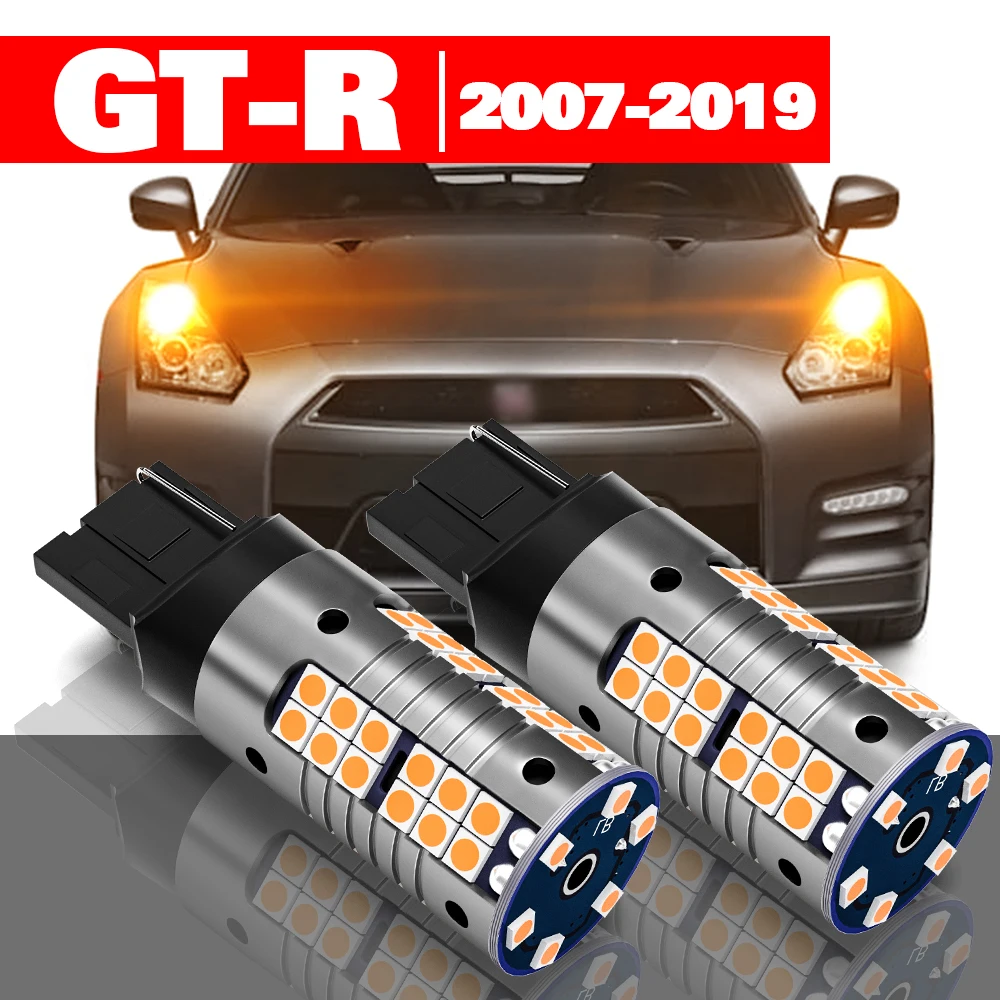 

For Nissan GT-R GTR GT R 2007-2019 2pcs LED Turn Signal Light Accessories 2009 2010 2011 2012 2013 2014 2015 2016 2017 2018