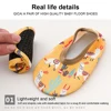 1Pair Baby Non-slip Floor Socks Cartoon Animal Print Shoes Socks For Swimming Surf Toddler Boys And Girls First Walkers Cute 4