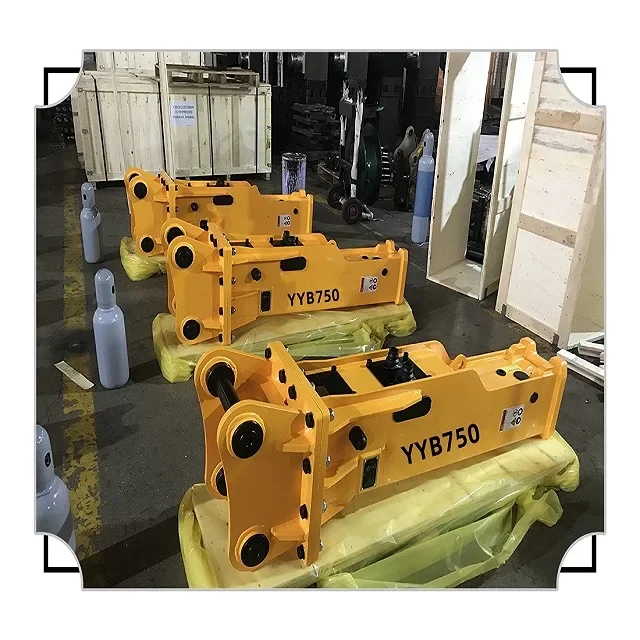 ProductsYYB750 Hydraulic Rock Hammer Excavator Breaker Price 6-9ton Excavator Breaker