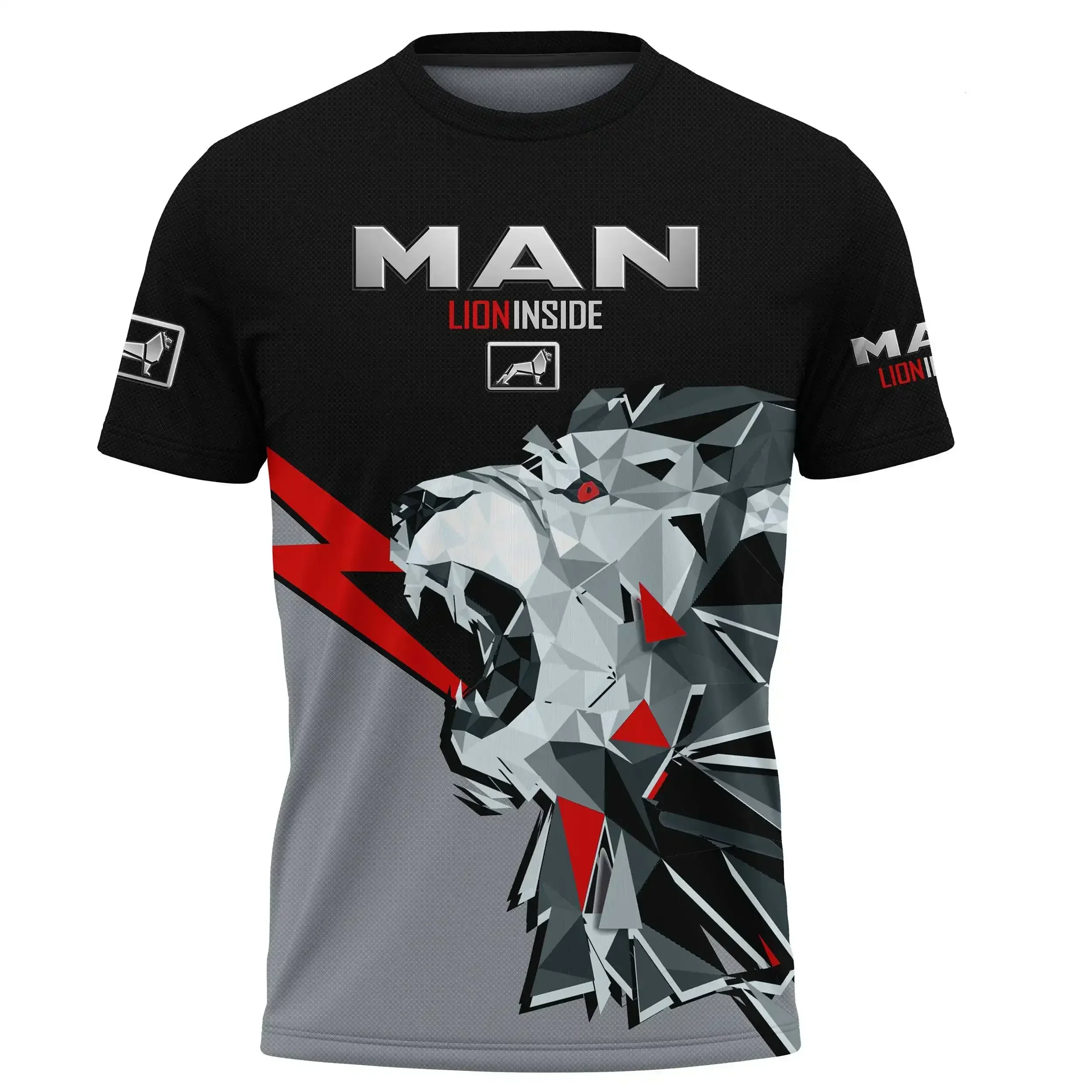 thumbnail image 1 of Camisetas de manga corta con cuello redondo para equipos de carreras al aire libre para hombres y mujeres, tela avanzada, cómodas, transpirables y de secado rápido, 1 of 5