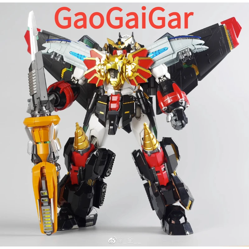 Brave King Gaogaigar Lion King Warrior King Gargaiga Liner Gao Drill Gao Stealth Gao Lion Body Modello Finito In Lega