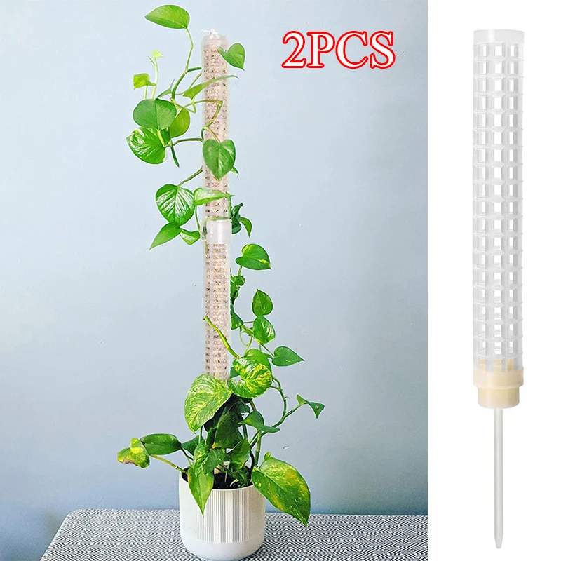 

Plant Climbing Frame Plant Trellis Supporting Stick Plastic Moss Pole Indoor Plant Pot Stand Green Dill Vine Garden Accessories