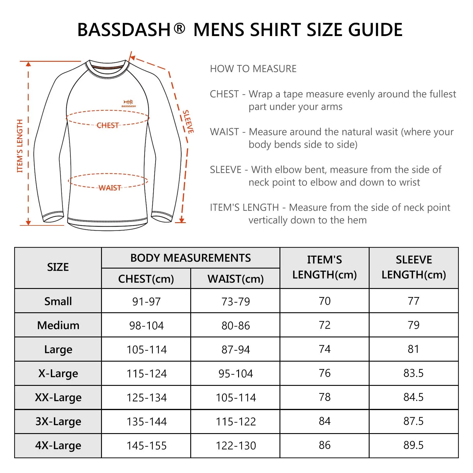 Bassdash Men’s UPF 50+ Camo Fishing Shirt Quick Dry Long Sleeve Kayaking  Hiking T-Shirts