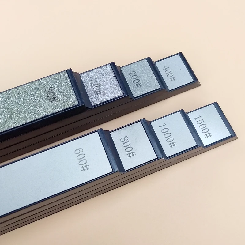3000 그릿 전문 나이프 숫돌 숫돌 가위 날카로운 도구 다이아몬드 숫돌 광택 마노 고정 각도 세트
