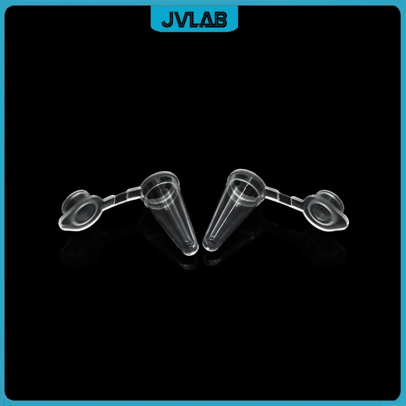 Microtubes PCR Tube 0.1ml Laboratory Centrifuge Tube Transparent Plastic Centrifugal With Cover 100ul EP Micro 1000/PK plastic test tubes centrifuge tube