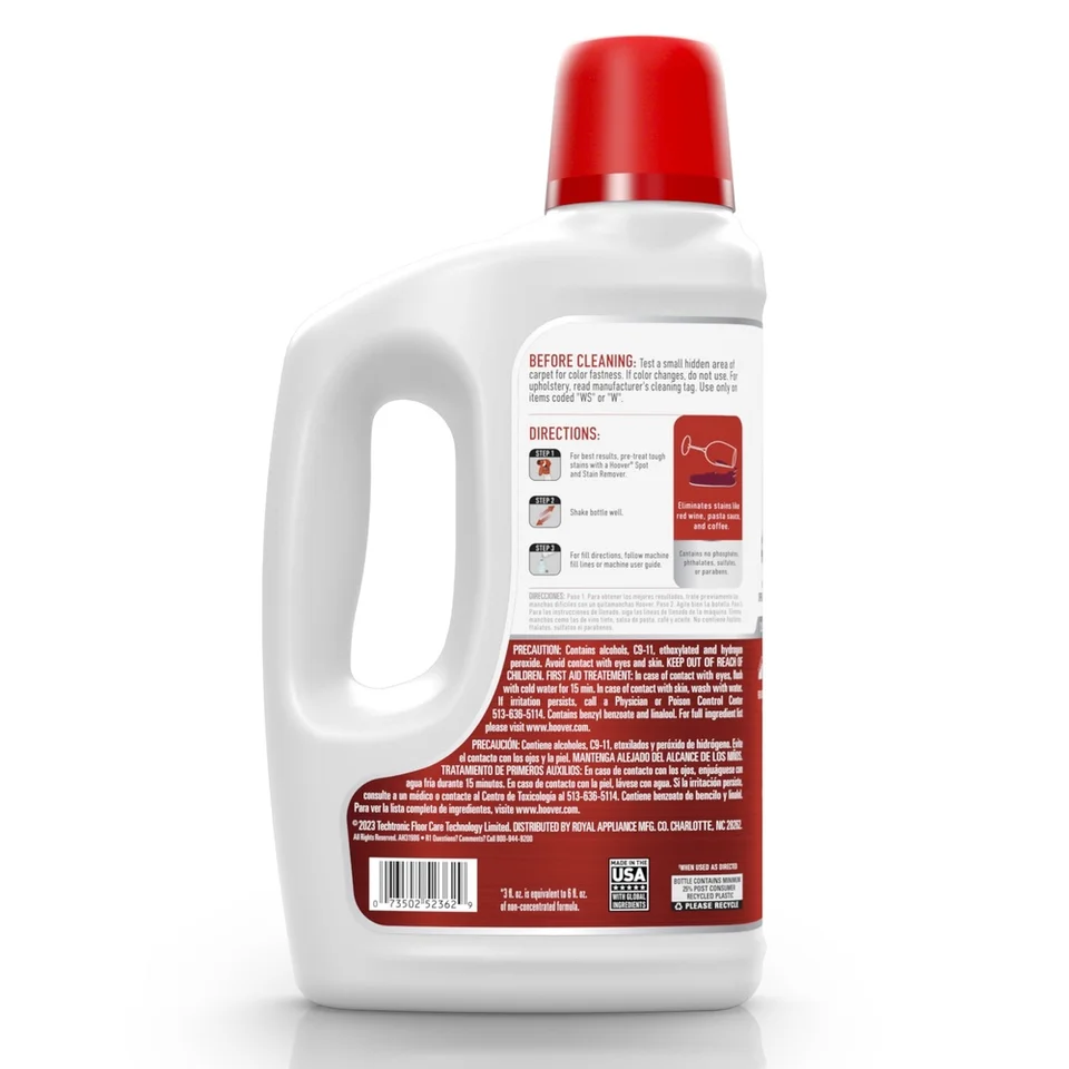 Advanced Oxy Carpet Cleaner Stain Removal Solution