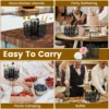 Utensil Caddy Silverware Cutlery Holder Kitchen Countertop Flatware Organizer Metal Utensil Holder Rack  Drying Rack For Home 5
