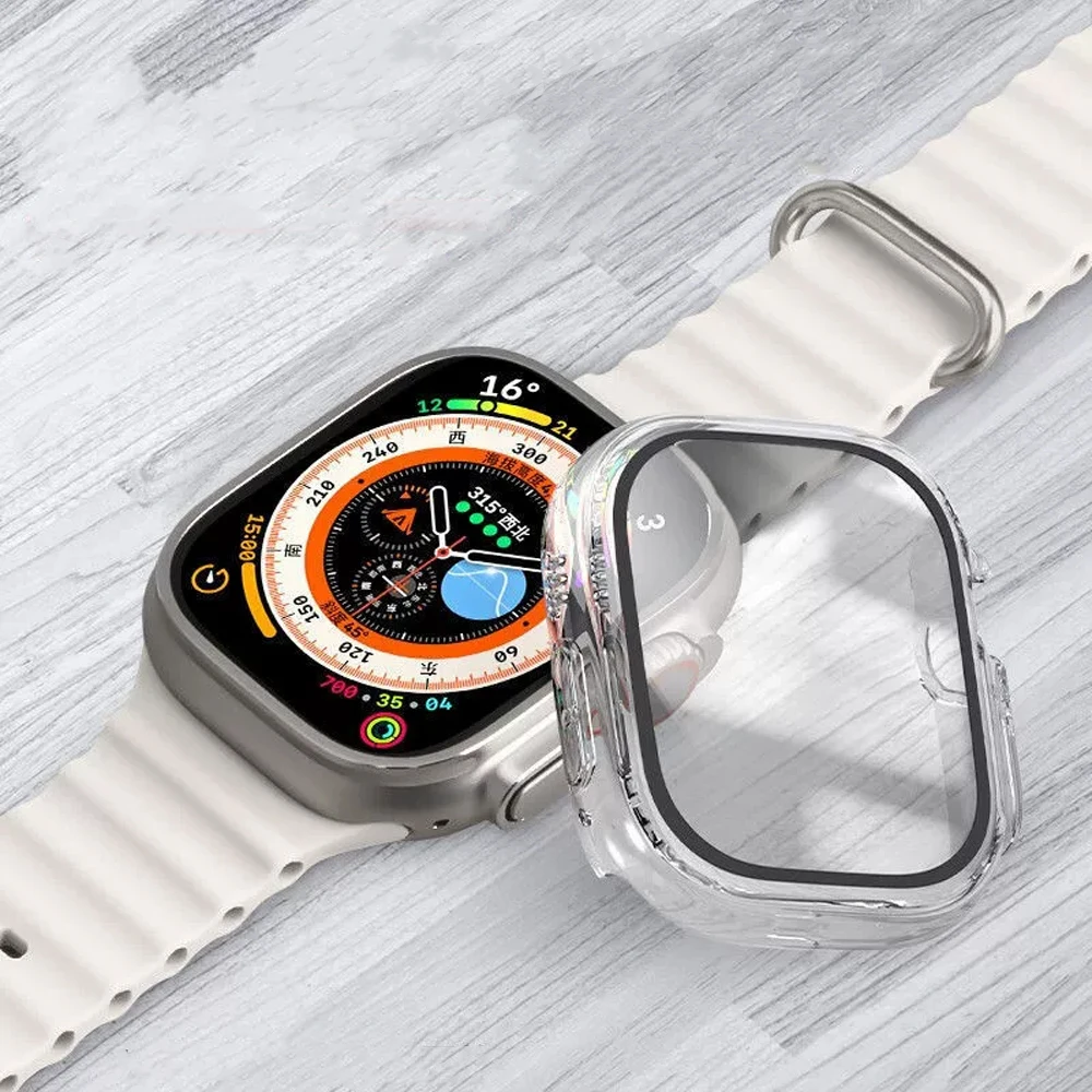 Apple Watch Ultra Durable Case with Tempered Glass Screen Protector
