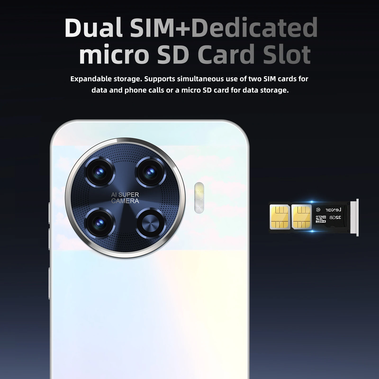 FUFFI-Spark 20 Pro+,Smartphone,6.3 inch,4000mAh,32GB ROM 3GB RAM