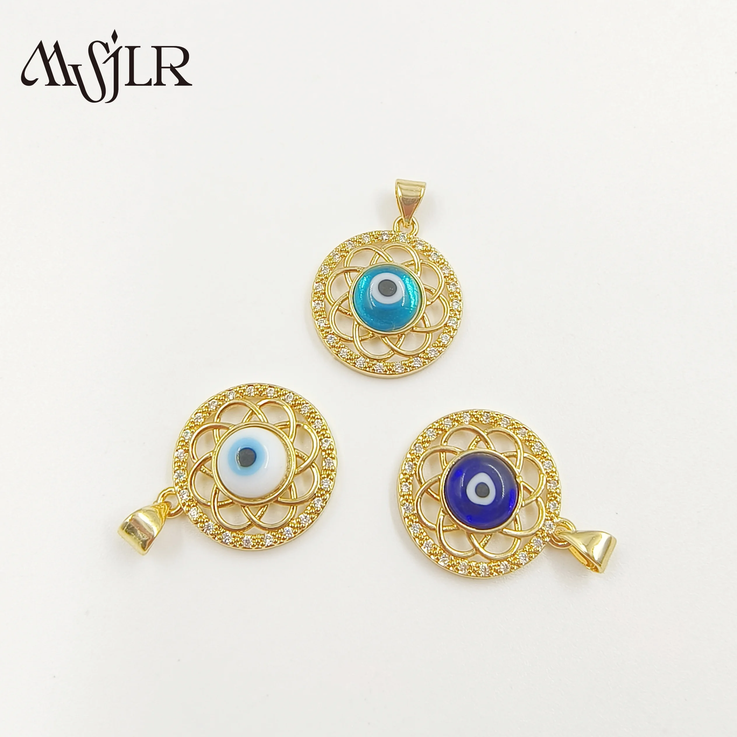 

Аксессуары для ювелирных изделий, круглые Роскошные Подвески в виде ракушки из циркона